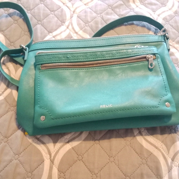 Relic Handbags - Teal/sea foam relic purse
